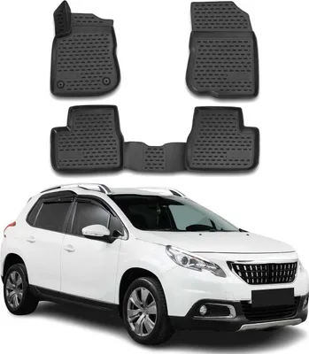 Productafbeelding van OMAC rubberen deurmat, geschikt voor de PEUGEOT 2008 stationwagen (CU)