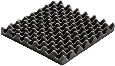 Produktbild von Schaumstoffnoppenplatte anthrazit 50 x 50 cm, 30 mm hoch