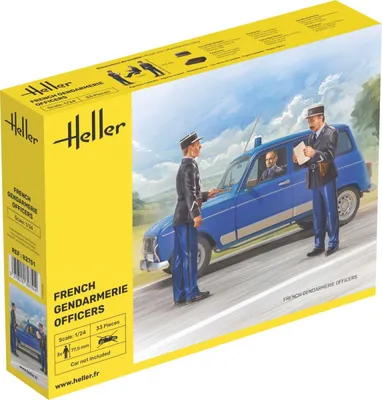 Image de Officiers de la Gendarmerie française / Échelle 1:24
