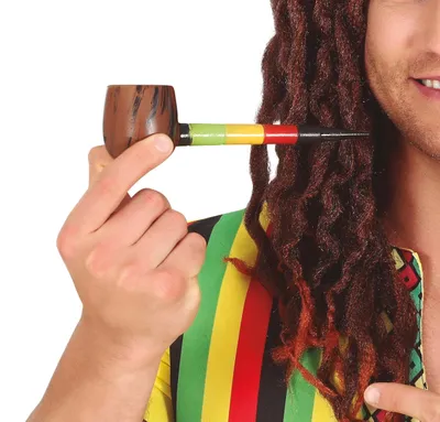 Zdjęcie produktu dla Fajka Guirca Rasta 18 cm, jeden rozmiar
