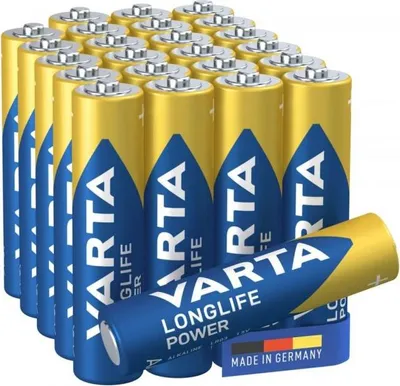 Image de VARTA alkaline battery R3 (AAA) Longlife Power 24 pcs