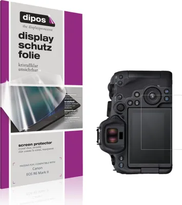 Produktbild von 4x Schutzfolie für Canon EOS R6 Mark II klar Displayschutzfolie Folie Display Schutz dipos