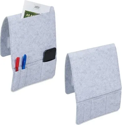 Image de lot de 2 sacs de lit à 5 compartiments