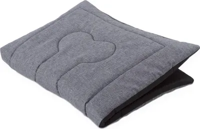 Produktbild von Hundebett für Katzen, Hundematte, Welsti grau M 70x50