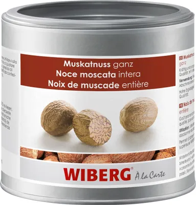 Image de WIBERG 2076330001 WIBERG Muskatnüsse ganz Gewürz, 300,0 g