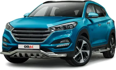 Zdjęcie produktu dla Poprzeczka ze stali nierdzewnej do Hyundai Tucson 2015-2020 ABE srebrna