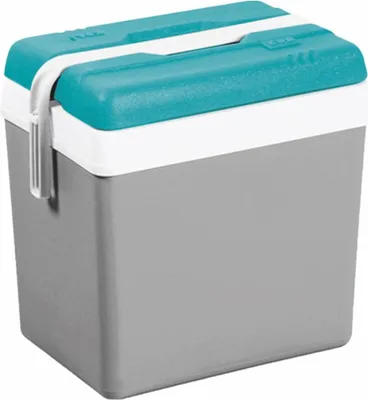 Immagine prodotto di EDA 019761 G/B.LA EDA cool box, plastica, 24 litri, grigio / blu laguna