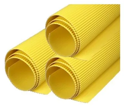 Produktbild von ASTRAPAP Wellpappe / Karton 50x70cm, GELB, 113021004