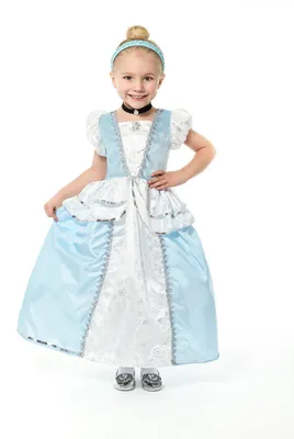 Immagine prodotto di Piccole avventure Cenerentola costume da principessa 5-7 anni - abito da travestimento