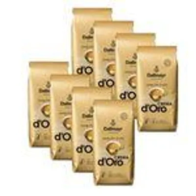 Obrázek produktu pro Dallmayr Káva Crema d Oro Celá zrna sametově jemná 1000g 8 balení