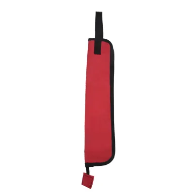 Produktbild von IRIN Drumstick-Aufbewahrungstasche zum Aufhängen, tragbare Handtasche mit Griff (rot)