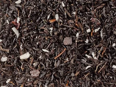 Produktbild von 1 kg Schwarzteemischung Schoko-Sahne-Trüffel aromatisiert