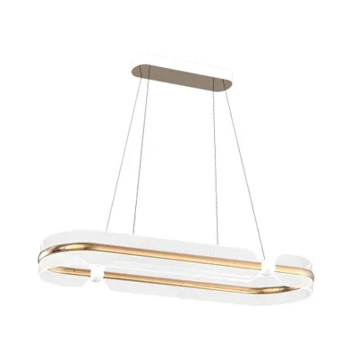 Obrázek produktu pro LED závesné svietidlo 3900 lm 3000K zlatá ITALUX Sopla PND-63728-56W-3K-GD