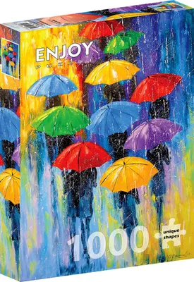Image de Puzzle 1000 pièces Enjoy – Jour de pluie