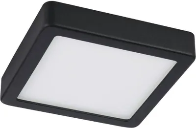 Produktbild von Eglo 31201 FUEVA 5 LED Aufbauleuchte 11W 160x160mm Schwarz Weiss Neutralweiss IP44