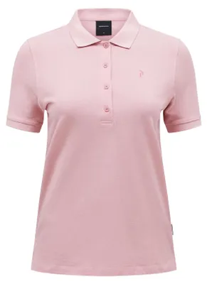 Productafbeelding van PEAK PERFORMANCE W Classic Baumwolle Polo, dames, kleur: Warm Blush, maat: S