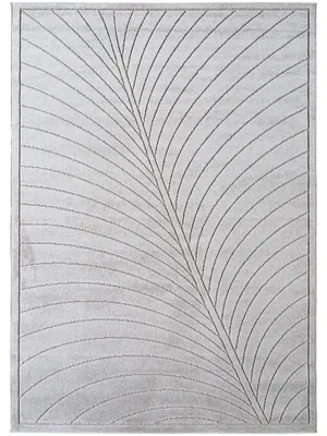 Immagine prodotto di Nova Yae tappeto pelo corto rettangolo 200x290cm argento