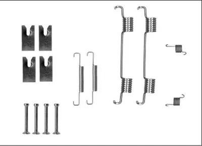 Produktbild von Zubehörsatz Feststellbremsbacken TEXTAR hinten für LAND ROVER Range Rover Sport (L320) Discovery IV (L319) Discovery III (L319) DISCOVERY IV VAN