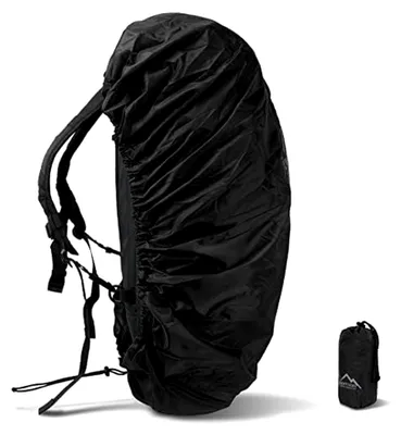 Produktbild von Wasserdichte Rucksackhülle mit Klettfläche für Rucksäcke von 20 bis 130 Litern