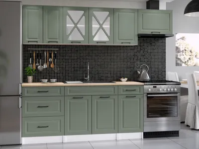 Obrázek produktu pro Kuchyňská linka MARGID 240cm - Olive