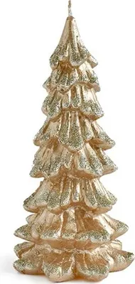 Produktbild von Choina Kerze Figur Klein 9.5X16Cmparaffin Gold