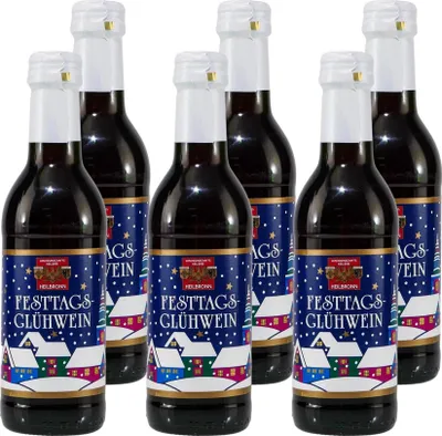Produktbild von Festtags - Glühwein (24 x 0,25L)