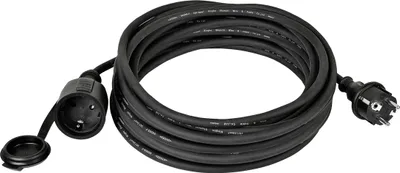 Zdjęcie produktu dla Heitech 4003628, 10 m, Zewnętrzna, Typ E / F, Typu E, IP44, 0,75 mm²