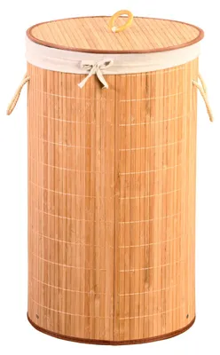 Image de KESPER Panier à linge, 60 x 35 cm, bambou, clair KESPER 19572