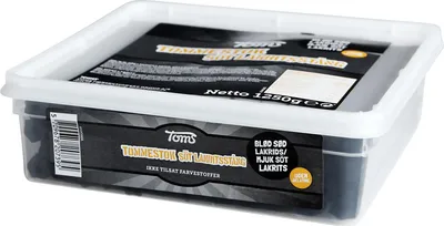 Produktbild von Toms Tommestok Söt Lakritsstang 1,25kg - Lakritzstangen