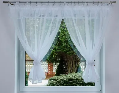 Obrázek produktu pro Hotová záclona TUNESIEN, 300x120 Bílá