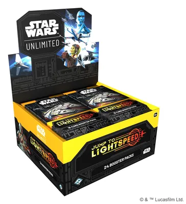 Star Wars Unlimited: Jump to Lightspeed Booster – 24 Packs