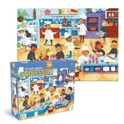 Obrázok produktu pre Puzzle 150 Povolania – Šéfkuchár – Dodo