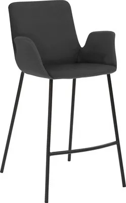 Produktbild von Barstuhl Mayer Sitzmöbel 1222 53 x 49 x 95 cm Stahl schwarz/graphit 1222_V3_30480