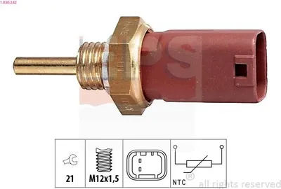 Produktbild von EPS 1.830.242 Kühlmitteltemperatursensor für FIAT Seicento / 600 Schrägheck (187) MULTIPLA (186) MAREA Weekend (185) MAREA (185) Seicento / 600 Van
