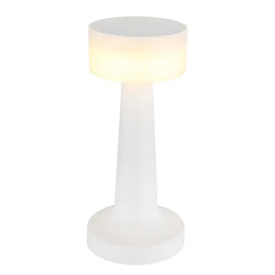 Produktbild von LED Tischleuchte, Touchdimmer, USB, weiß, CCT, H 21,5 cm