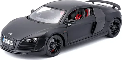 Produktbild von Maisto 31395 - Modellauto - Audi R8 GT3 (schwarz, Maßstab 1:18)