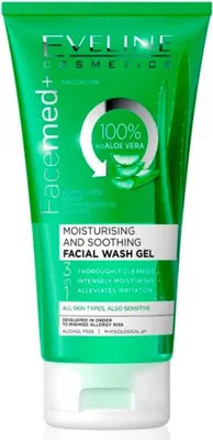 Obrázok produktu pre Eveline Cosmetics Facemed+ – čistiaci gél, čistenie, hydratácia