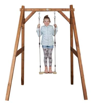 Imagen del producto de AXI Columpio infantil de Madera  en Marron con 1 Plaza | Columpio para ninos de Jardin / exterior