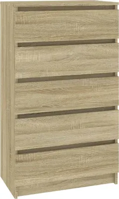 Produktbild von Schubladenschrank Sonoma-Eiche 60x36x103 cm Holzwerkstoff