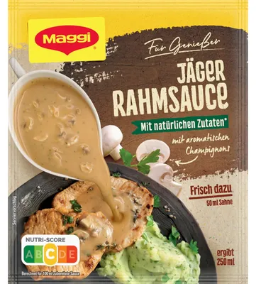 Image de Maggi Pour les gourmets Sauce à la crème Chasseur avec champignons aromatiques 26g