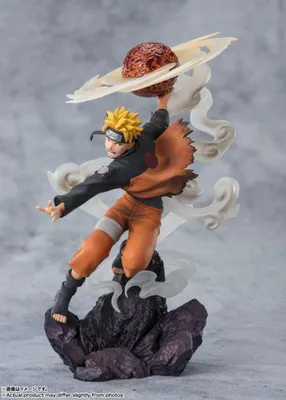 Produktbild von Bandai Tamashii Nations Naruto Shippuden Figuarts ZERO Extra Battle PVC Statue Naruto Uzumaki-Sage Art: Lava Release Rasenshuriken 24 cm