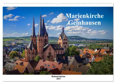 Produktbild von Marienkirche Gelnhausen (Wandkalender 2027 DIN A2 quer), CALVENDO Monatskalender