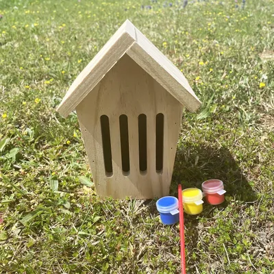 Image de Abri pour papillons, à peindre soi-même