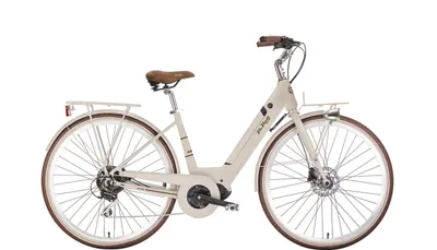 Produktbild von VENICE - I love Italy Elektro-Citybike E-LITE LADY 28 Zoll, creme