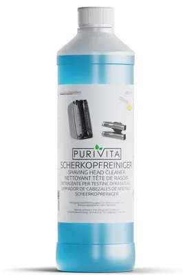 Productafbeelding van PURIVITA® Reinigingsvloeistof voor scheerkopjes, navulverpakking, 1000 ml