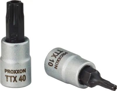 Image de PROXXON Embout TX T8 avec perçage frontal 1/4
