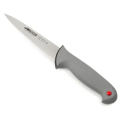 Zdjęcie produktu dla Nóż rzeźniczy Arcos kolor - Prof 243000 stal nierdzewna nitrum i mango ergonomiczne ostrze z polipropylenu i 15 cm, etui ekspozycyjne