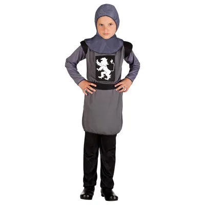 Produktbild von Kinder Mittelalter Ritter Kostüm / Größe: 4-6 Jahre (110-122)