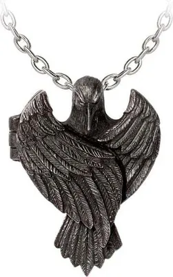 Produktbild von Alchemy Gothic Halskette Uni The Augurium schwarz/silberfarben Standard