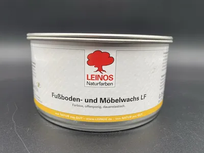 Produktbild von LEINOS Fußboden- & Möbelwachs LF 350 g – Hartwachs für Holz & Kork innen